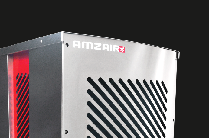 Pompe à chaleur aérothermie AIZEO R290 - AMZAIR Industrie